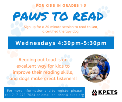 Paws To Read
