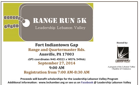 Leadership Lebanon Valley 5K Range Run